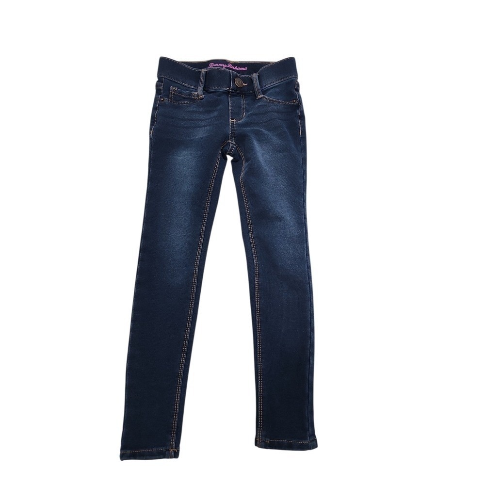 Tommy Bahama Skinny Jeans Kids Size 5 Dark Wash Stretch Denim Trendy Casual